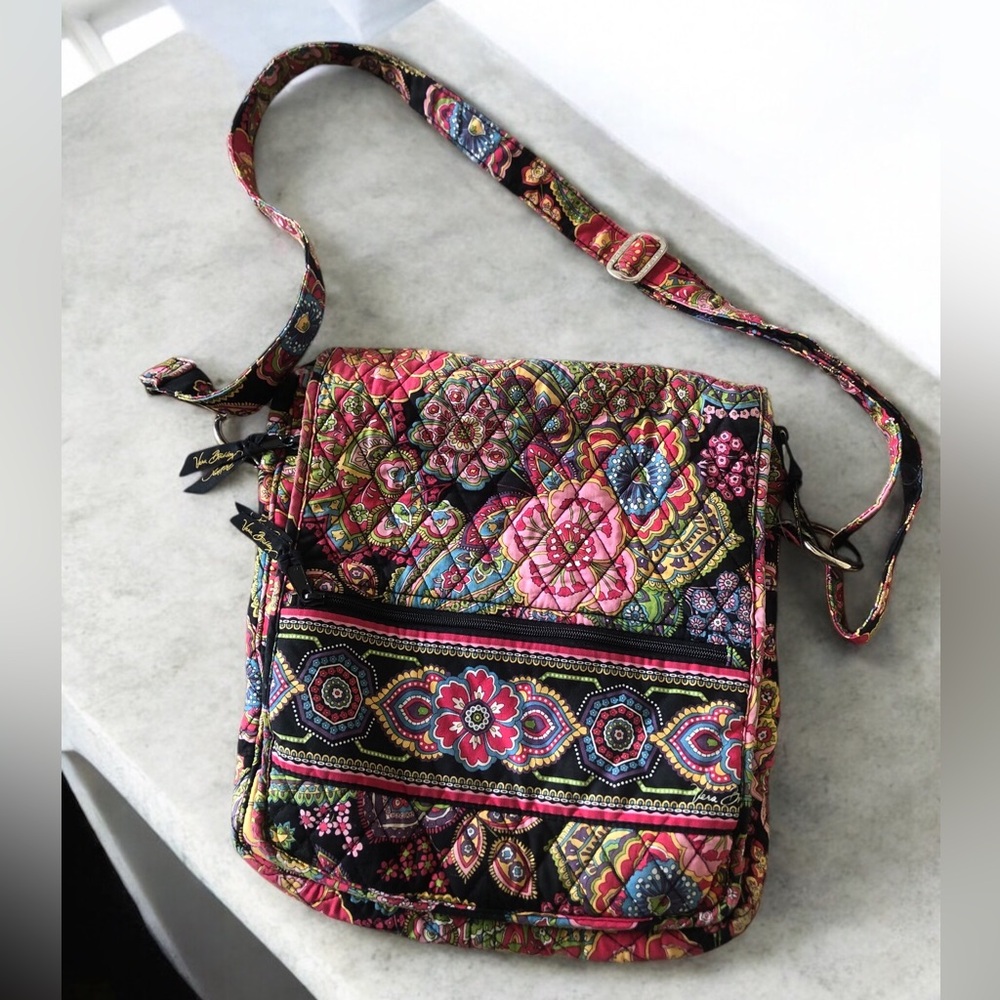 Vera Bradley Crossbody Bag with Magnetic Front Closure